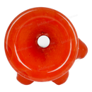 Black & Color Bubble Bucket Bowl 14mm - ORANGE