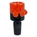 Black & Color Bubble Bucket Bowl 14mm - ORANGE