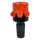 Black & Color Bubble Bucket Bowl 14mm - ORANGE