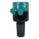 Black & Color Bubble Bucket Bowl 14mm - DARK GREEN