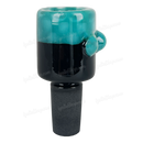 Black & Color Bubble Bucket Bowl 14mm - DARK GREEN