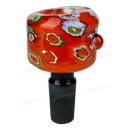 Hand Painted Flower Pattern Bowl OG029 - ORANGE