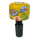 Hand Painted Flower Pattern Bowl OG029 - YELLOW