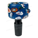 Hand Painted Flower Pattern Bowl OG029 - BLUE