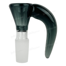 Color Thick Bowl with Horn Handle - TRANS BLACK