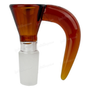 Color Thick Bowl with Horn Handle - AMBER