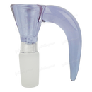 Color Thick Bowl with Horn Handle - PURPLE