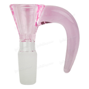 Color Thick Bowl with Horn Handle - PINK