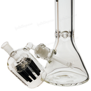 Ash Catcher 10-Arm Tree Perc. 14mm 45degree - BLACK
