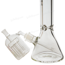 Ash Catcher 10-Arm Tree Perc. 14mm 45degree - CLEAR