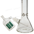 Ash Catcher 10-Arm Tree Perc. 14mm 45degree - LACK GREEN