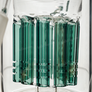 Ash Catcher 10-Arm Tree Perc. 14mm 45degree - LACK GREEN