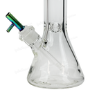 Metallic Chrome Popper Tube Bowl 14mm - GREEN