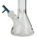 Metallic Chrome Popper Tube Bowl 14mm - RAINBOW