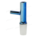 Metallic Chrome Popper Tube Bowl 14mm - BLUE