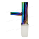 Metallic Chrome Popper Tube Bowl 14mm - RAINBOW