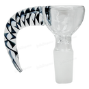 Thick Large bowl with horn handle - BLACK