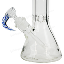 Thick Large bowl with horn handle - BLUE