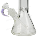 Thick Large bowl with horn handle - PURPLE