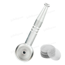 Screw On Smoking Pipe 4 inches with Free Metal Screen - SILVER