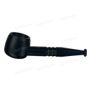 Screw On Smoking Pipe 4 inches with Free Metal Screen - BLACK