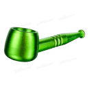 Screw On Smoking Pipe 4 inches with Free Metal Screen - GREEN