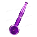 Screw On Smoking Pipe 4 inches with Free Metal Screen - PURPLE