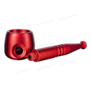 Screw On Smoking Pipe 4 inches with Free Metal Screen - RED
