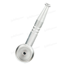 Screw On Smoking Pipe 4 inches with Free Metal Screen - SILVER