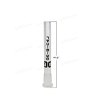 OG Original Glass Open Ended 6 Slits Downstem - BLACK