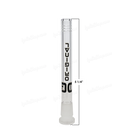 OG Original Glass Open Ended 6 Slits Downstem - BLACK