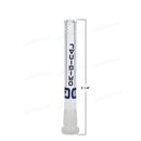 OG Original Glass Open Ended 6 Slits Downstem- BLUE