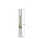 OG Original Glass Open Ended 6 Slits Downstem - GREEN