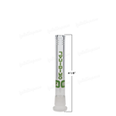OG Original Glass Open Ended 6 Slits Downstem - GREEN