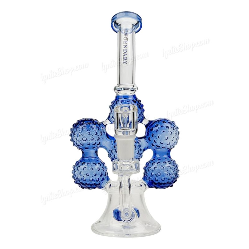 Legendary Glass Recycler 10inches - BLUE
