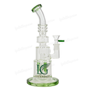 Legendary Glass Recycler 12inches LG332 - GREEN