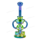 Legendary Glass Metallic Chrome  Recycler LG334 - JADEBLUE GREEN