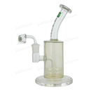 OG Original Glass Milky Rig with Quartz Banger OG588 - GREEN