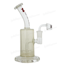 OG Original Glass Milky Rig with Quartz Banger OG588 - RED