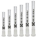 OG Original Glass Open Ended 6 Slits Downstem - BLACK