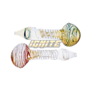 Glass 4.5" Handmade Hand Pipe_twist paint