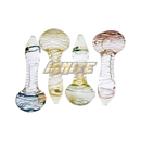 Glass 3.5" Handmade Hand Pipe_Twist line