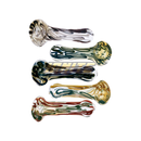 Glass 3.5" Handmade Double Hand Pipe_Paint line