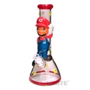 3D Art Glow In Dark Glass Beaker - Super Mario