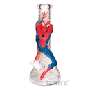 3D Art Glow In Dark Glass Beaker - Spider Man