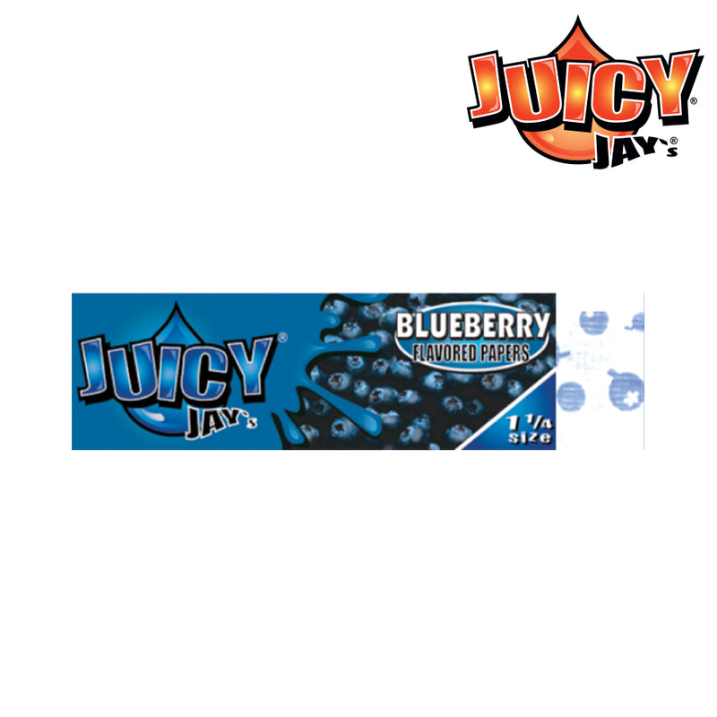 Juicy Jay’s 1 1/4 Rolling Papers - BLUEBERRY