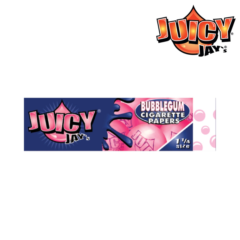 Juicy Jays Flavoured Rolling Papers 1 1/4 - BUBBLEGUM