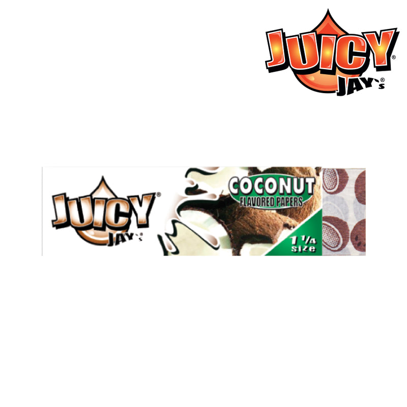 Juicy Jay’s Flavoured Rolling Papers 1 1/4 - COCONUT