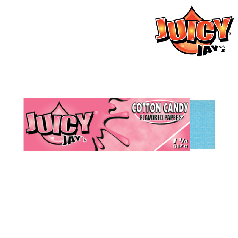 Juicy Jay’s Flavoured Rolling Papers 1 1/4 - COTTON CANDY