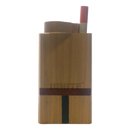Wood Dugout W/One Hitter Pipe 4inch Light Brown